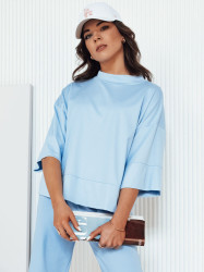 Dámská oversize halenka CHARMA Barva blankytná modř DSTREET