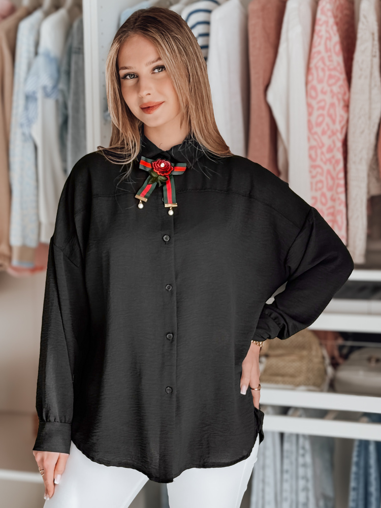 Dámská oversize halenka s mašlí