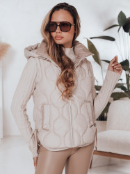 Dámská pikovaná vesta s kapucí MISSVEST