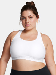 Dámská podprsenka Under Armour UA Crossback Mid Bra&-WHT - Dámské