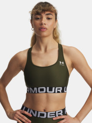 Dámská podprsenka Under Armour UA HG Mid Branded-GRN - Dámské