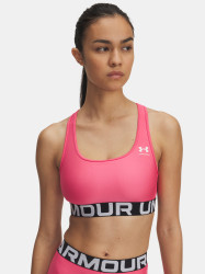 Dámská podprsenka Under Armour UA HG Mid Branded-PNK - Dámské