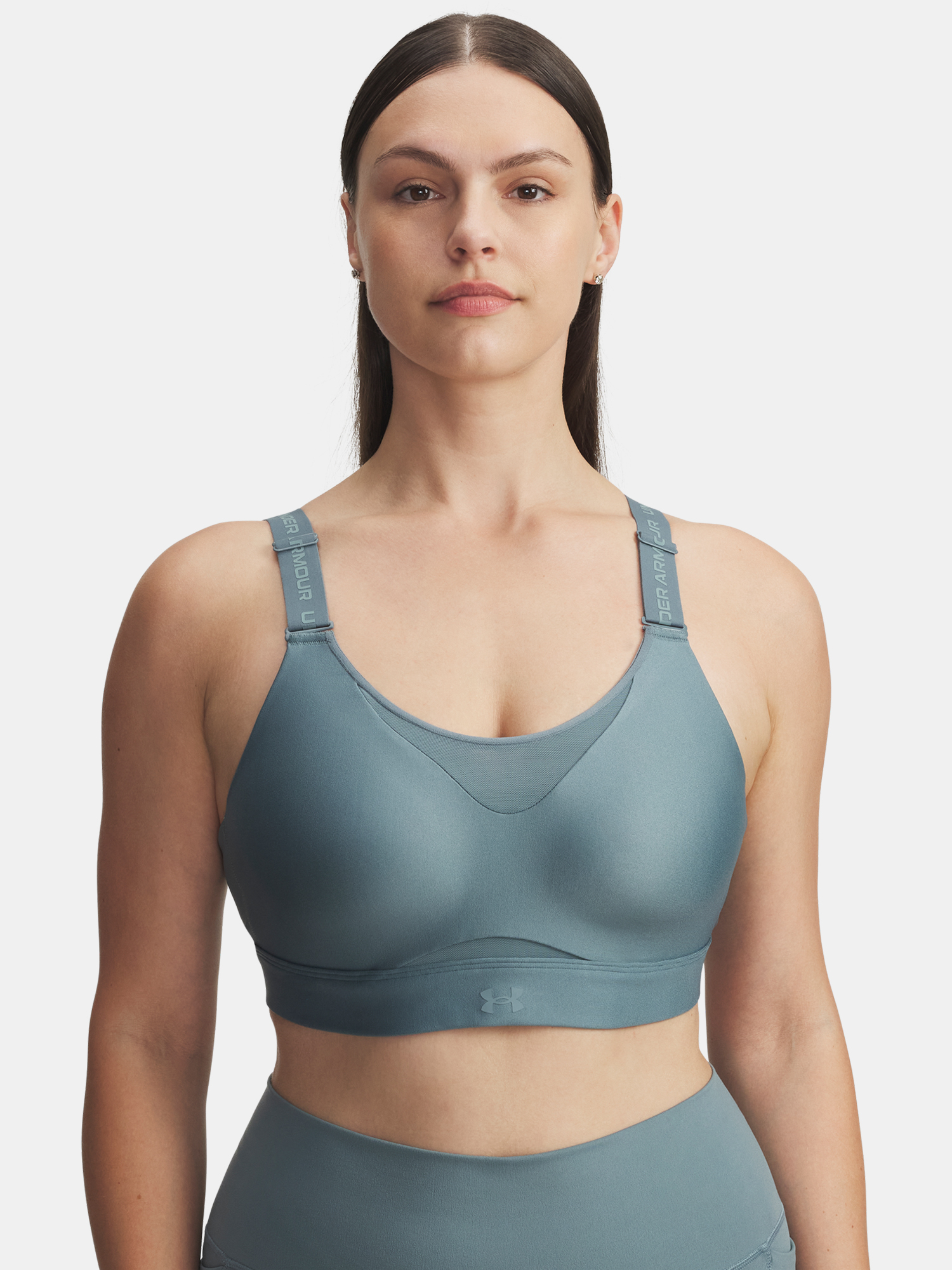 Dámská podprsenka Under Armour UA Infinity High 2.0 Bra-BLU - Dámské