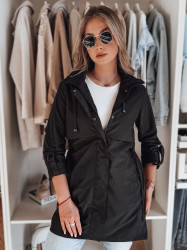 Dámská přechodná parka STYLINA černá