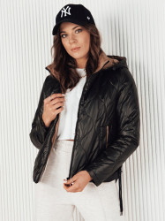 Dámská prošívaná bunda MAXWELL Barva černá DSTREET