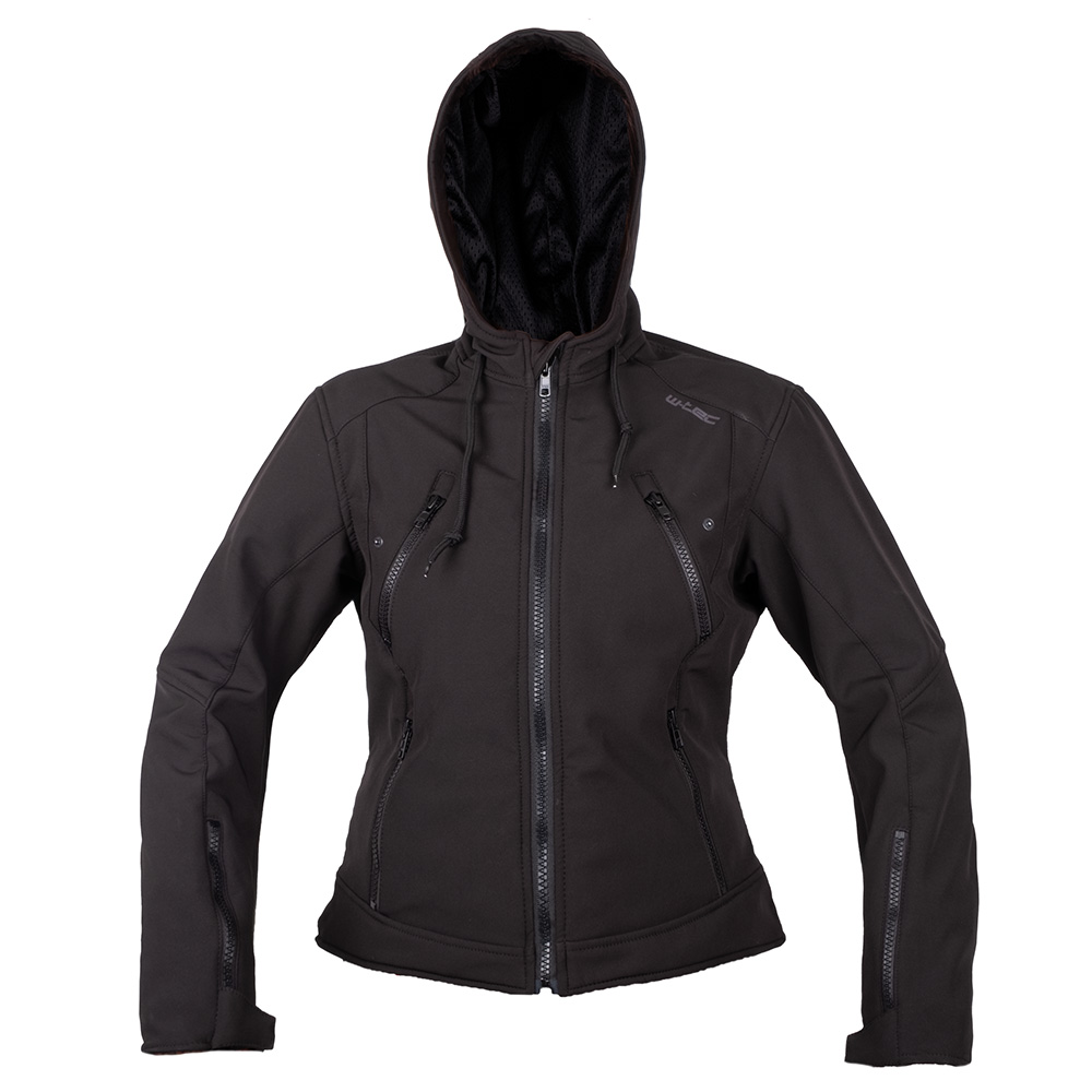 Dámská softshellová moto bunda W-TEC Dyte černá XL