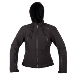 Dámská softshellová moto bunda W-TEC Dyte černá XL