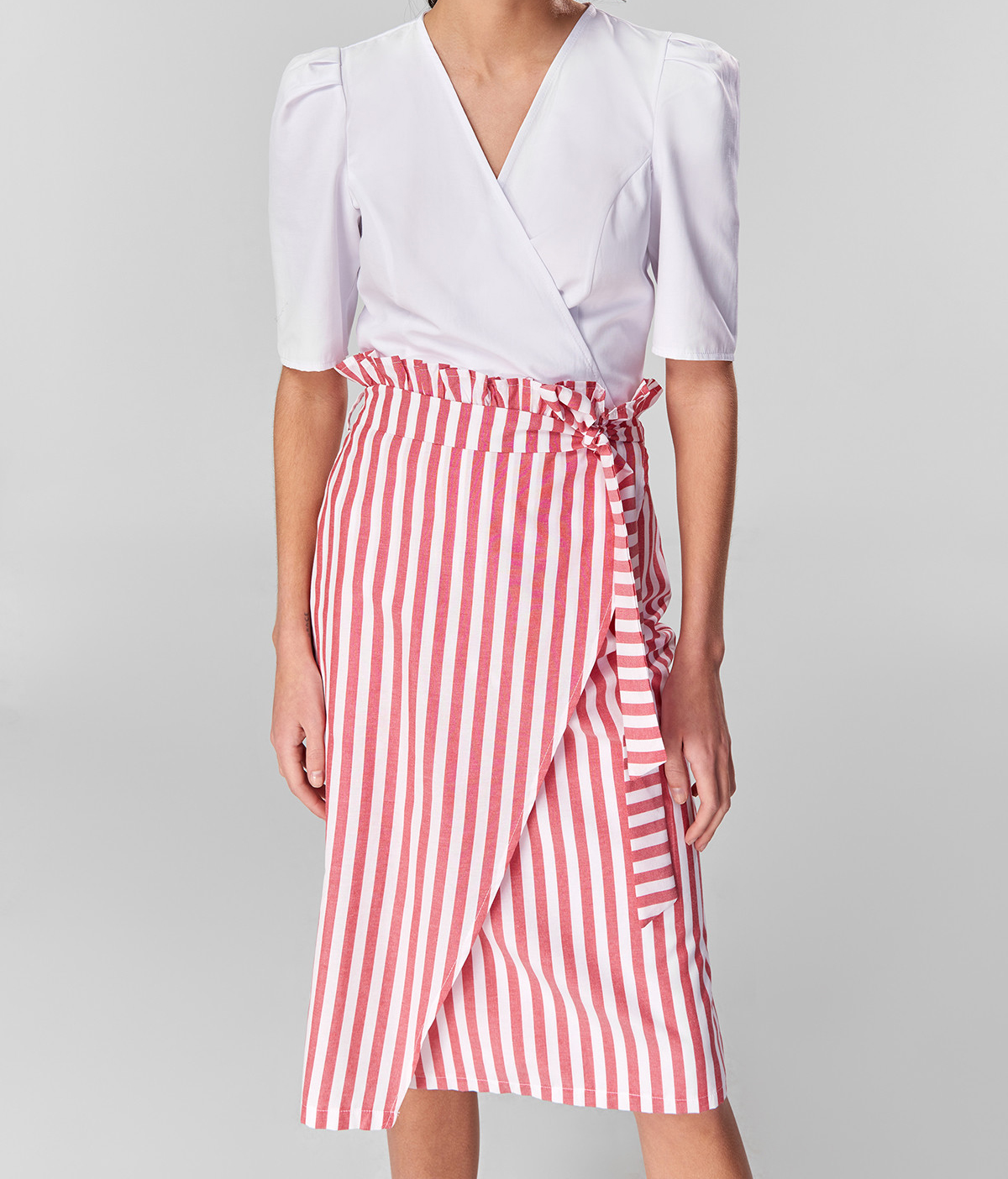 Dámská sukně Trendyol Wrap Poplin