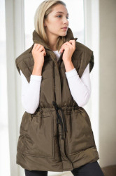 Dámská vesta Dewberry khaki