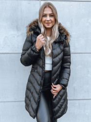 Dámská zimní bunda GLAMOUR FUSION Barva černá DSTREET