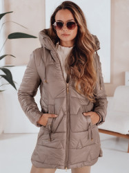 Dámská zimní bunda khaki