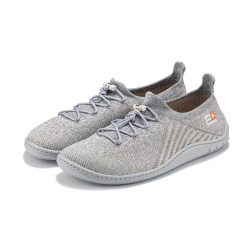 Dámské barefoot boty Brubeck Merino Light Grey 36