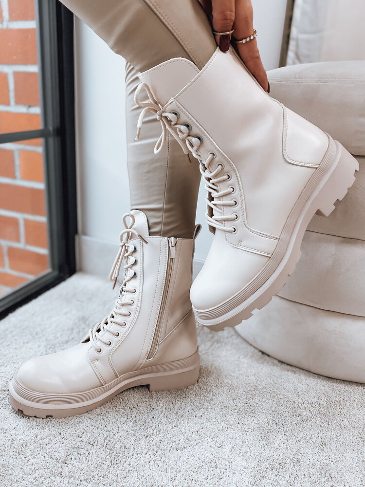 Dámské boty ZILLA Barva béžová DSTREET