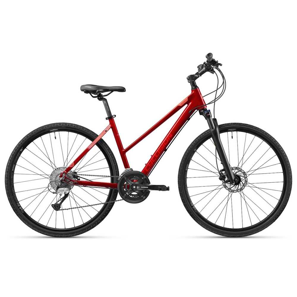 Dámské crossové kolo Cyclision Zodya 3 MK-II 28" M/S (17", 150-170 cm) Scarlet Red
