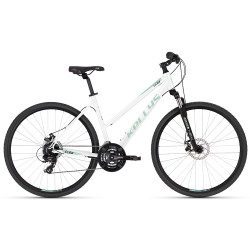 Dámské crossové kolo KELLYS CLEA 70 28" 10.0 S (17", 155-170 cm) Frost White