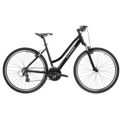 Dámské crossové kolo Kross Evado 2.0 28" Gen 004 S (15", 148-160 cm) černá/mint
