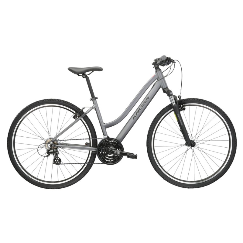 Dámské crossové kolo Kross Evado 2.0 28" Gen 004 S (15", 148-160 cm) grafitová/černá