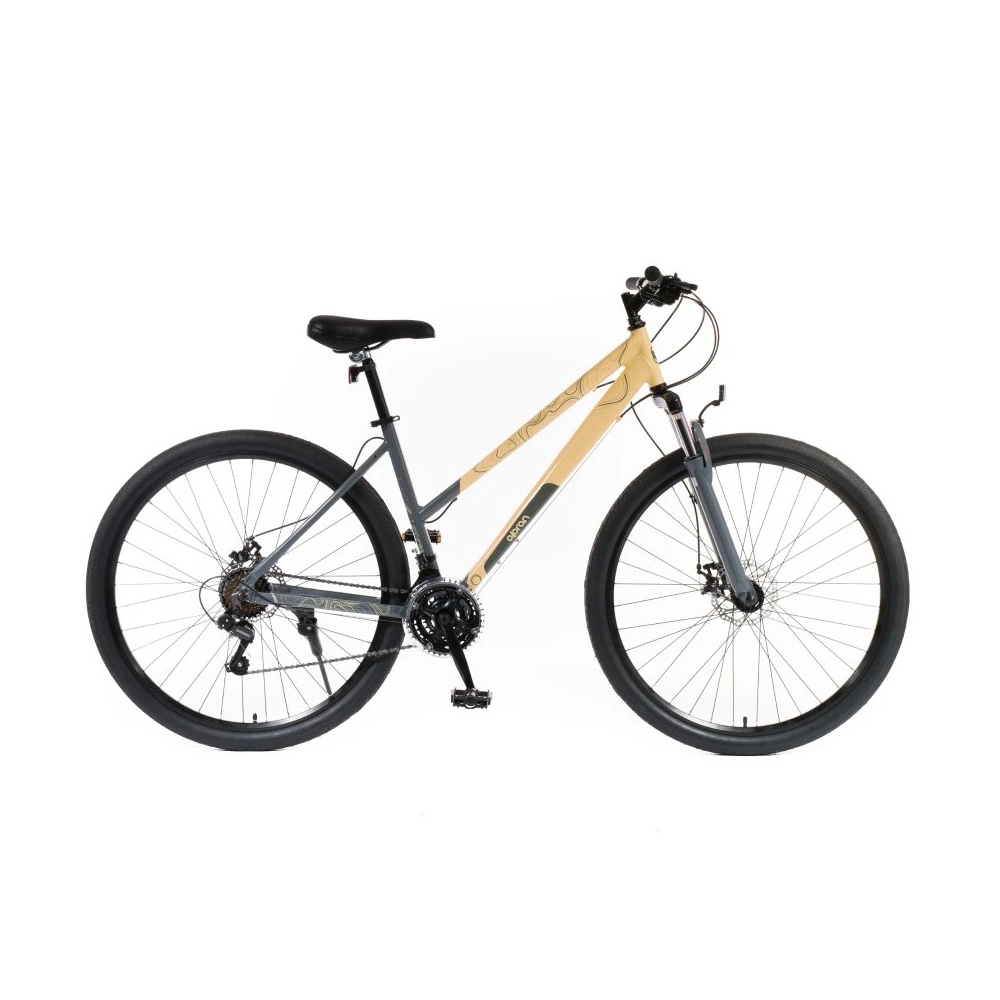 Dámské crossové kolo Olpran Columba 28" - model 2026 18" (160-175 cm) písková/šedá