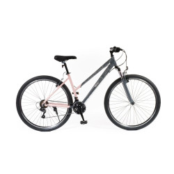 Dámské crossové kolo Olpran Salix 28" - model 2026 18" (160-175 cm) šedá/růžová