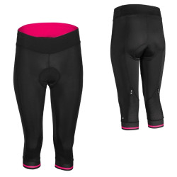 Dámské cyklistické kalhoty Etape Sara 2.0 3/4 černá/růžová M