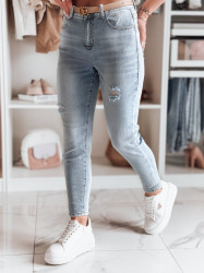 Dámské džíny mom fit MOMWAY modré
