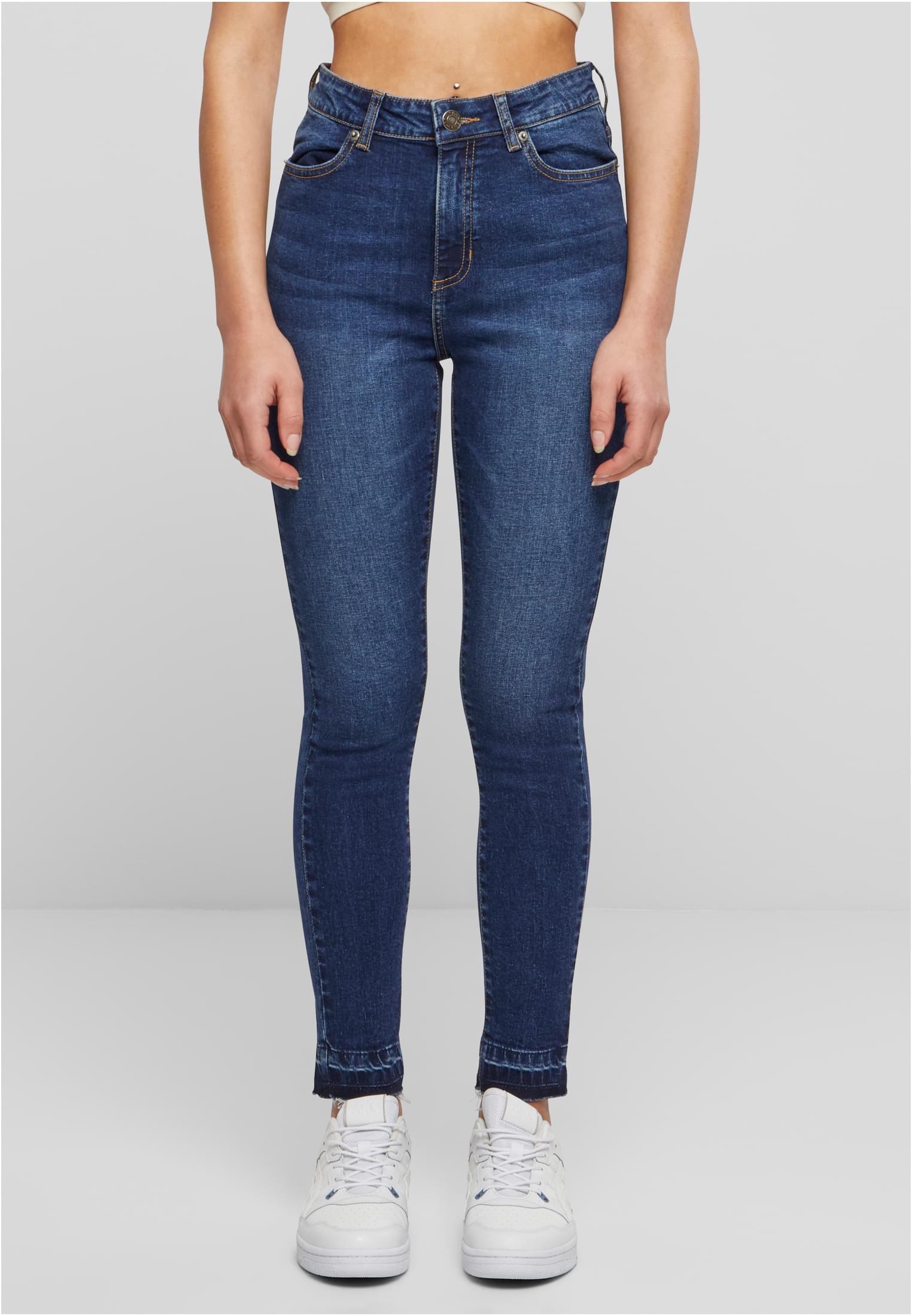 Dámské džíny Skinny Fit tmavě modré