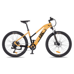 Dámské horské elektrokolo inSPORTline ISL Cleora 648 Wh 27,5" - model 2026 • dojezd až 150 km • 156-181 cm 18" (156-181 cm) Coral Orange