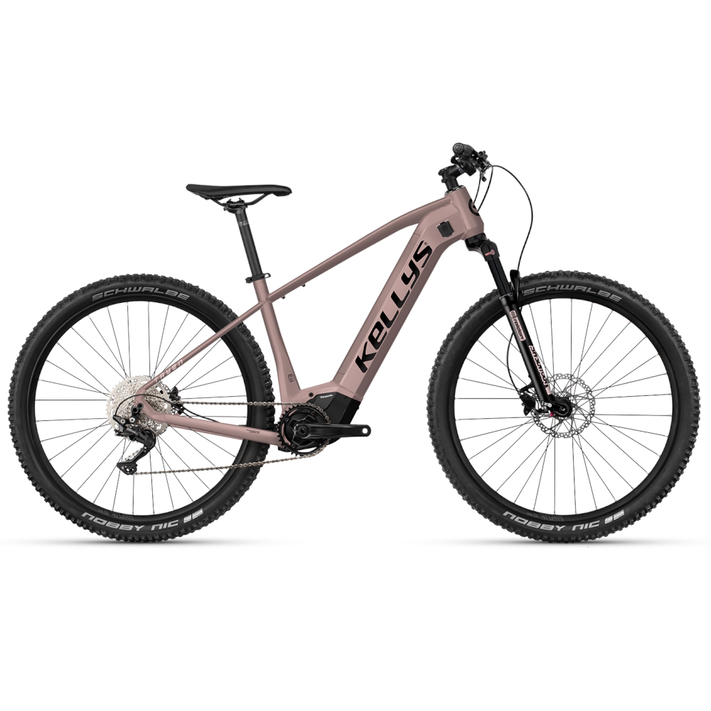 Dámské horské elektrokolo KELLYS TAYEN R50 P 27.5" 7.0 S (16", 155-168 cm) Rose Gold