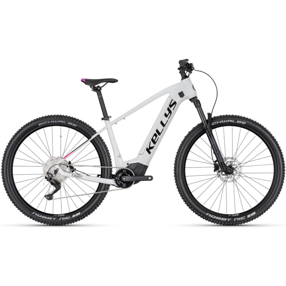 Dámské horské elektrokolo KELLYS TAYEN R50 P 27.5" 7.0 S (16", 155-168 cm) White