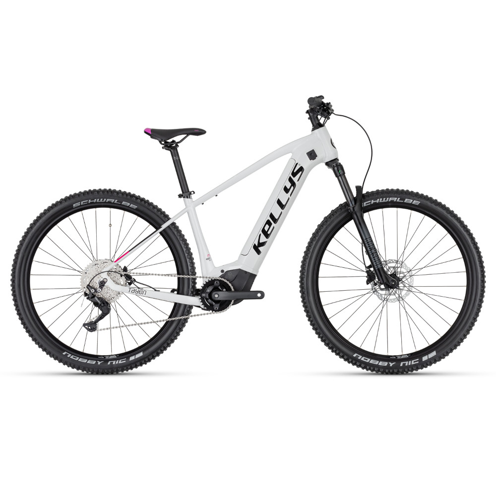 Dámské horské elektrokolo KELLYS TAYEN R50 P 29" 7.0 M (17", 166-175 cm) White