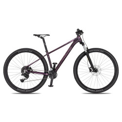 Dámské horské kolo 4EVER Ibiza Twenty Lady 29" - model 2026 S (16", 155-165 cm) violet/hologram