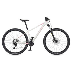 Dámské horské kolo 4EVER Vanessa Lady 29" - model 2026 S (16", 155-165 cm) pearl white/metal pink