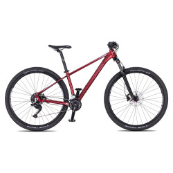 Dámské horské kolo 4EVER Vanessa Lady 29" - model 2026 S (16", 155-165 cm) red/pink hologram