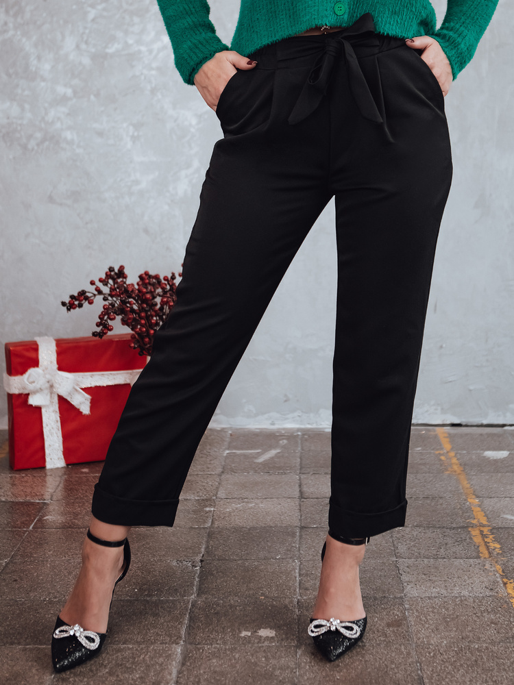 Dámské kalhoty ELEGANTIS černé