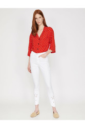 Dámské kalhoty Koton s kapsami