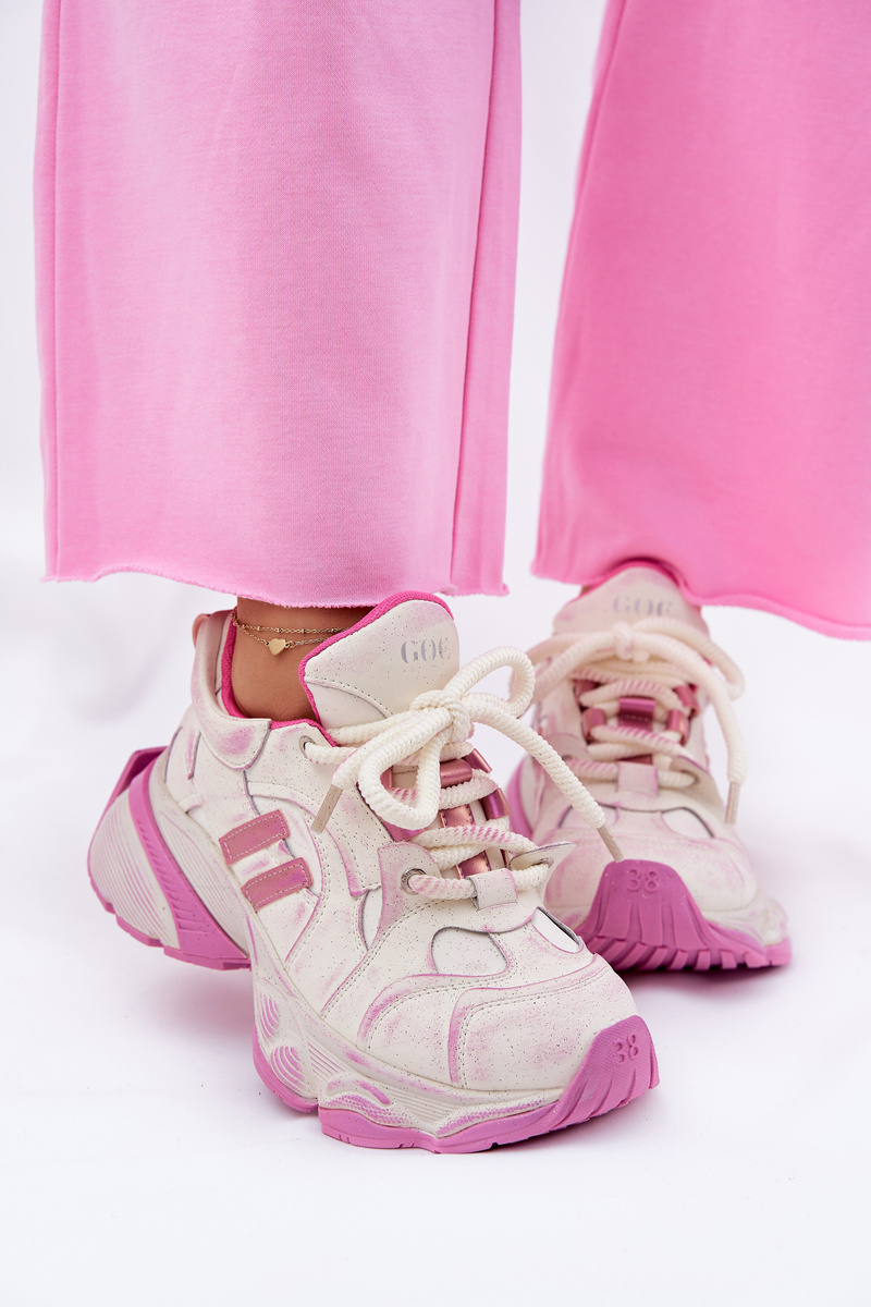 Dámské Kožené Tenisky GOE