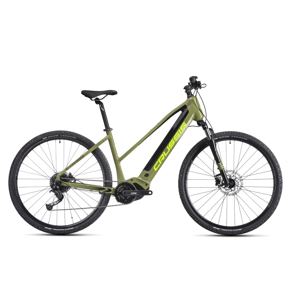 Dámské krosové elektrokolo Crussis e-Cross Low 7.10 518Wh 28" 16" (155-170 cm)
