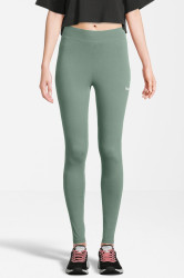 Dámské legíny Fila v silt zelené barvě