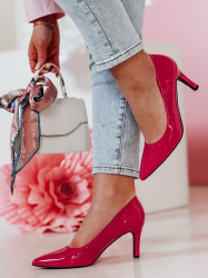 Dámské lodičky na vysokém podpatku STILETTU fuksja