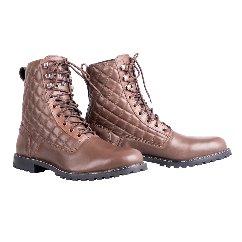 Dámské moto boty W-TEC Leocia Brown hnědá 36