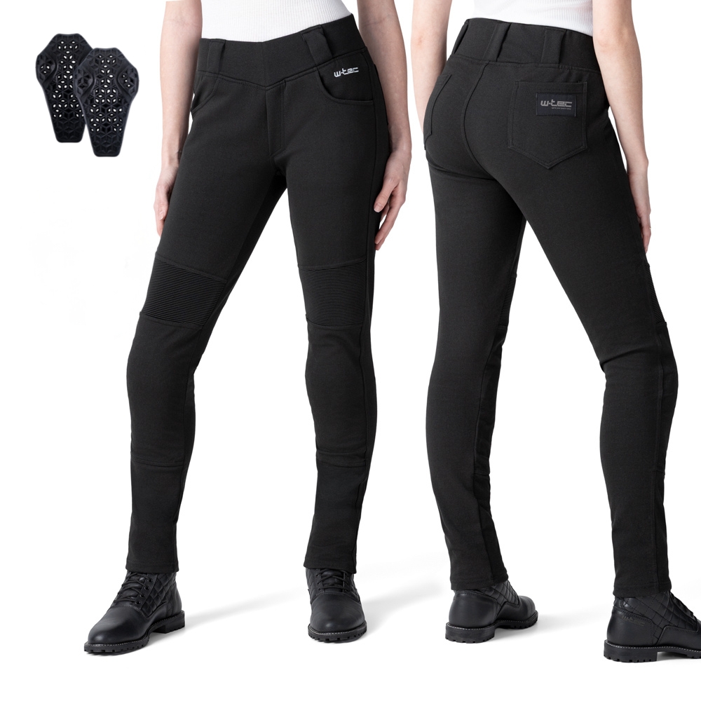 Dámské moto legíny W-TEC Lukrecia Base černá XS