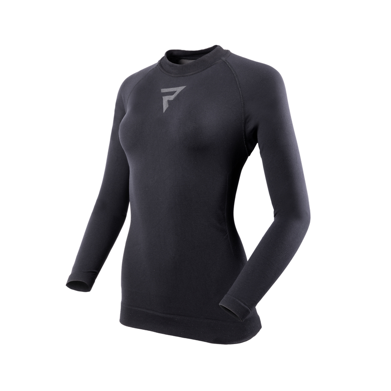 Dámské moto thermo triko Rebelhorn Freeze II Lady Jersey černá S