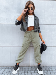 Dámské padákové kalhoty MITON Barva zelená DSTREET