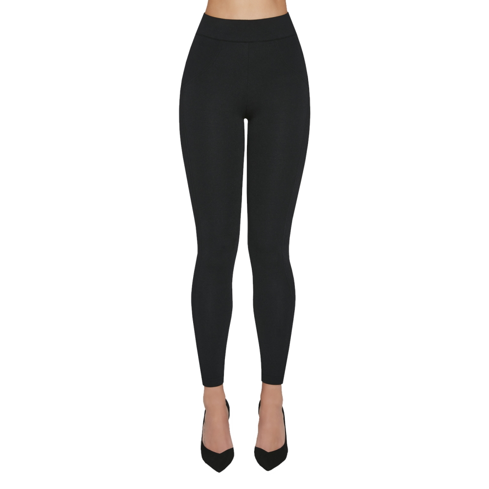 Dámské push-up legíny BAS BLEU Perrie Black černá S