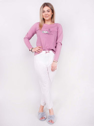 Dámské pyžamo Yoclub Yoclub_Pyjamas_PID-0005K-AA00_Purple