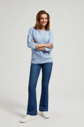 Dámské rovné džíny MOODO - modré