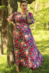 Dámské šaty Karko Karko_Dress_SB842_Multicolour