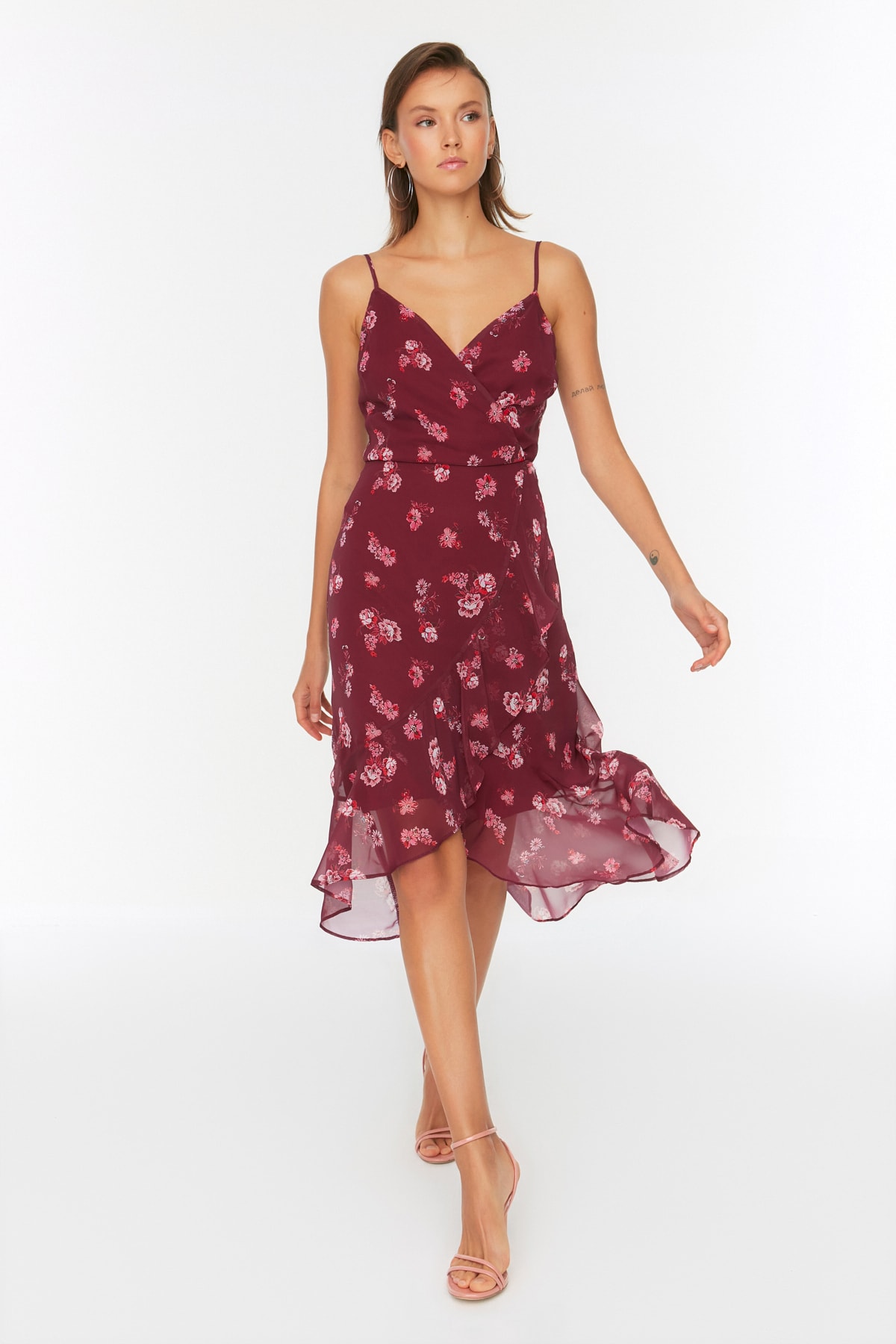 Dámské šaty Trendyol Frilly