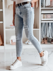 Dámské skinny džíny TAVELLIA s vysokým pasem