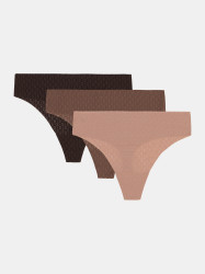 Dámské tanga Under Armour UA Pure Stretch Mesh THONG - 3pk - Dámské